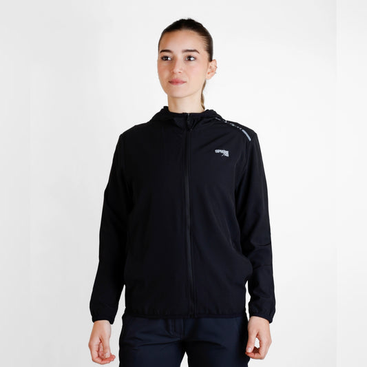 Jacheta trail running femei SpherePro Ava nero