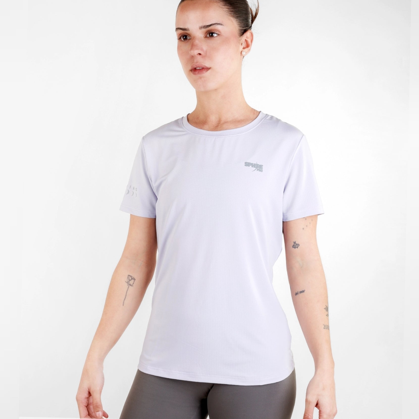 Tricou femei SpherePro Arlet lila/palido