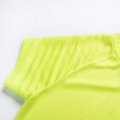 Tricou sport damă HIDA – IQ INTELLIGENCE QUALITY | Uscare rapidă & respirabilitate/yellow