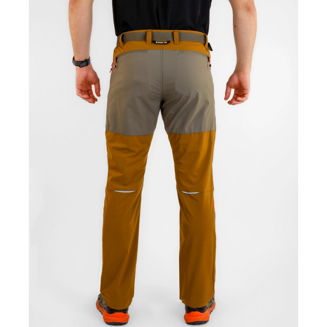Pantaloni Outdoor Bărbați Sphere Pro Huno Tabac/Verde – Ideali pentru Drumeții și Activități în Aer Liber
