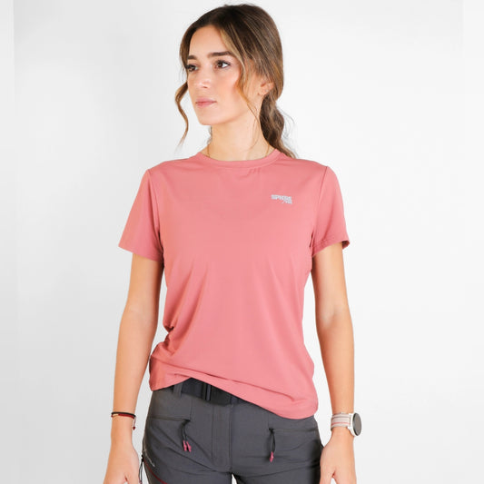 Tricou femei Sphere Pro  Cayla salmon