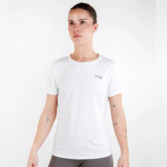 Tricou femei SpherePro Arlet blanco