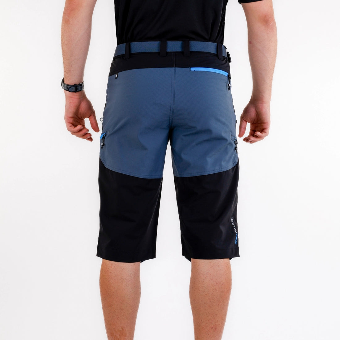 Pantaloni Scurți Trekking Bărbați SpherePro Halfdome Negru – Confort și Libertate de Mișcare