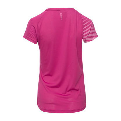 Tricou sport damă HIDA – IQ INTELLIGENCE QUALITY | Uscare rapidă & respirabilitate/fuchsia