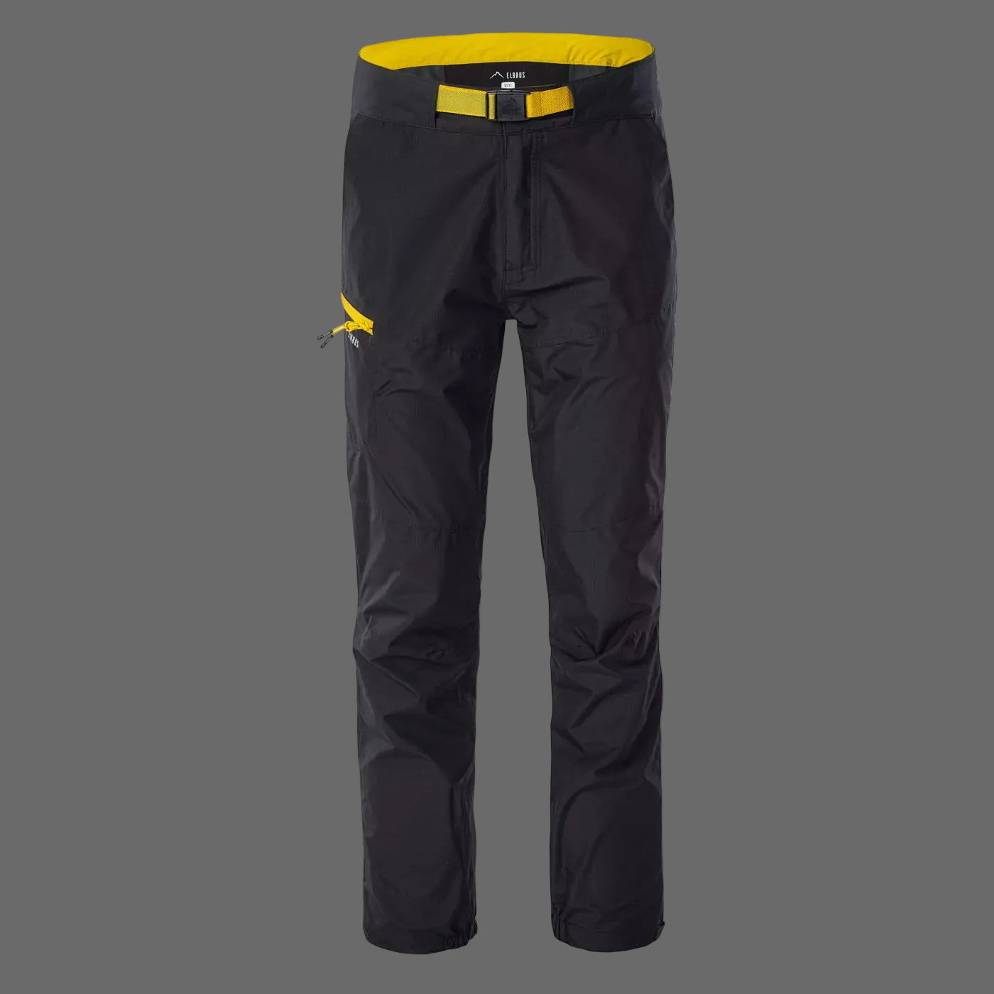 Supra pantaloni barbati ELBRUS GARII black/yellow