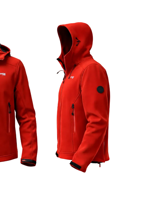 Sphere Pro Andrew – Jacketă Softshell Impermeabilă 10K/5K Roșu