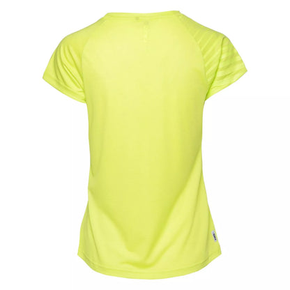 Tricou sport damă HIDA – IQ INTELLIGENCE QUALITY | Uscare rapidă & respirabilitate/yellow