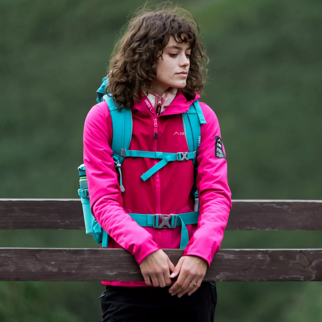 Softshell femei ELBRUS ENVISAT pink/granita