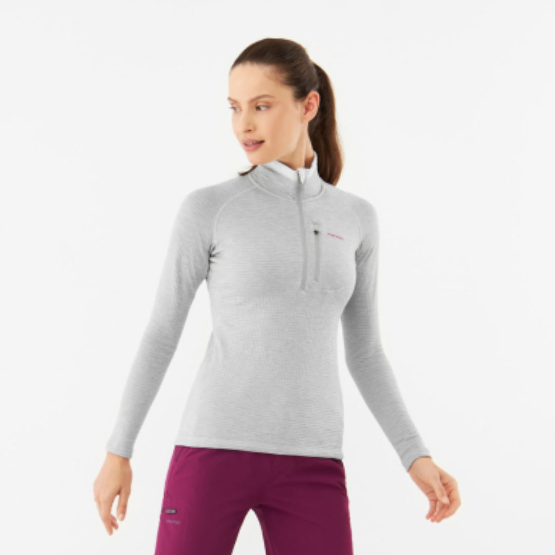 Midlayer femei Viking Admont Lady grey