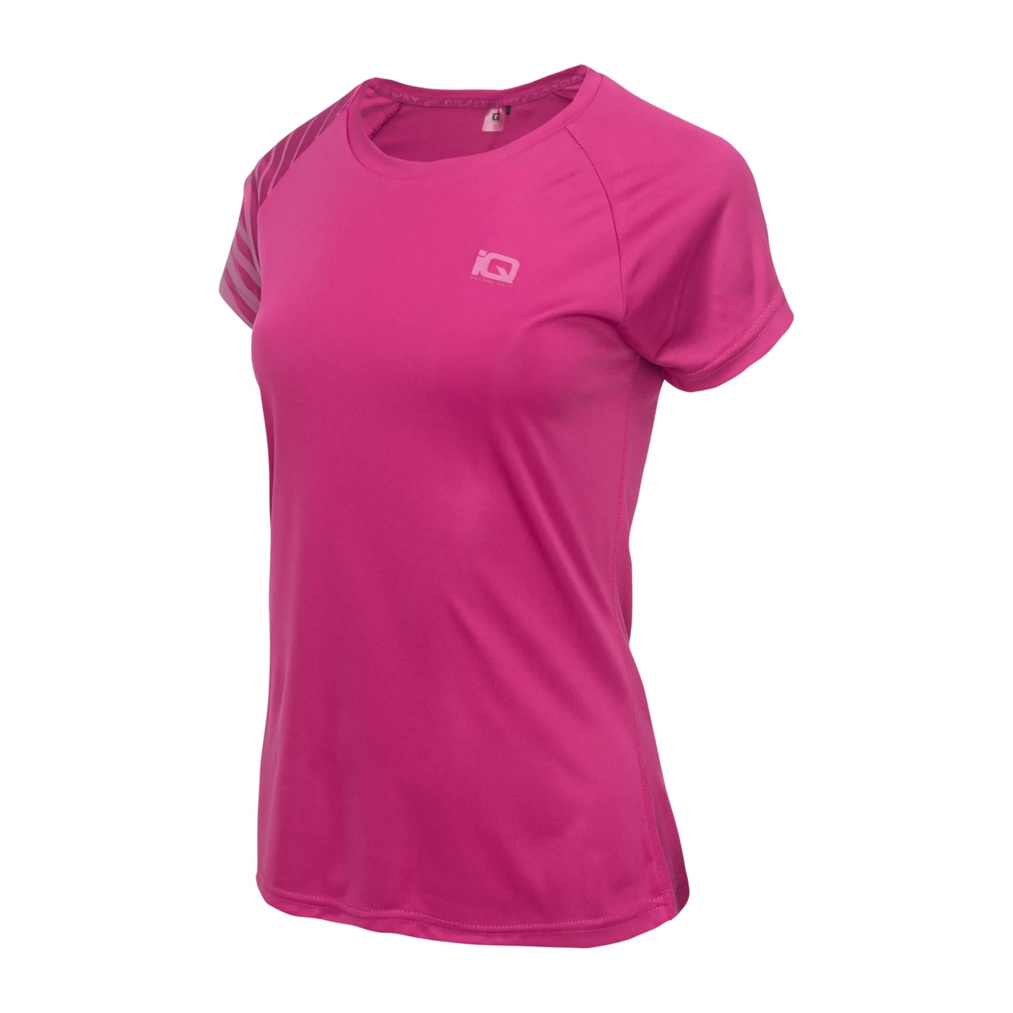 Tricou sport damă HIDA – IQ INTELLIGENCE QUALITY | Uscare rapidă & respirabilitate/fuchsia