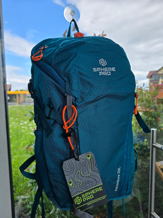 Rucsac trekking & hiking SpherePro Adventure 22L – Blue