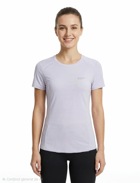 SpherePro Yasemin – Tricou Trail Running Femei Purpura