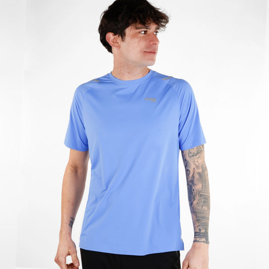 Tricou Tehnic Bărbați SpherePro Tomer – Trail Running, Albastru Mediu