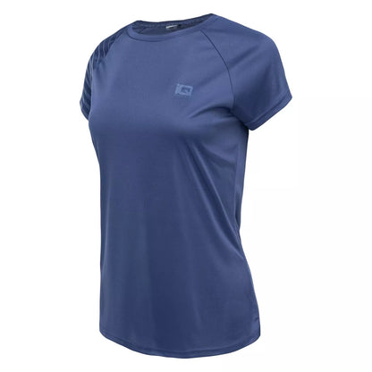 Tricou sport damă HIDA – IQ INTELLIGENCE QUALITY | Uscare rapidă & respirabilitate/blue