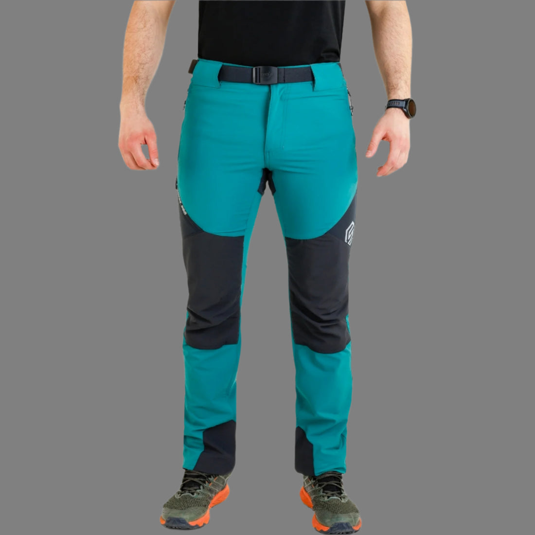 Pantaloni Outdoor Bărbați Sphere Pro Bail-V3 verde/carbon – Ideali pentru Drumeții și Activități în Aer Liber