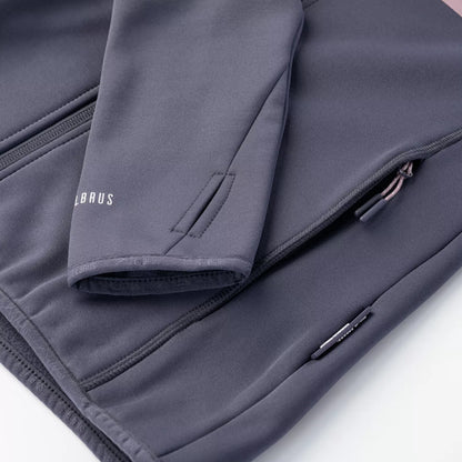 Bluza femei ELBRUS NOMI greystone/elderberry