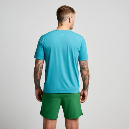 Saucony Stopwatch – Tricou Alergare Bărbați Mânecă Scurtă