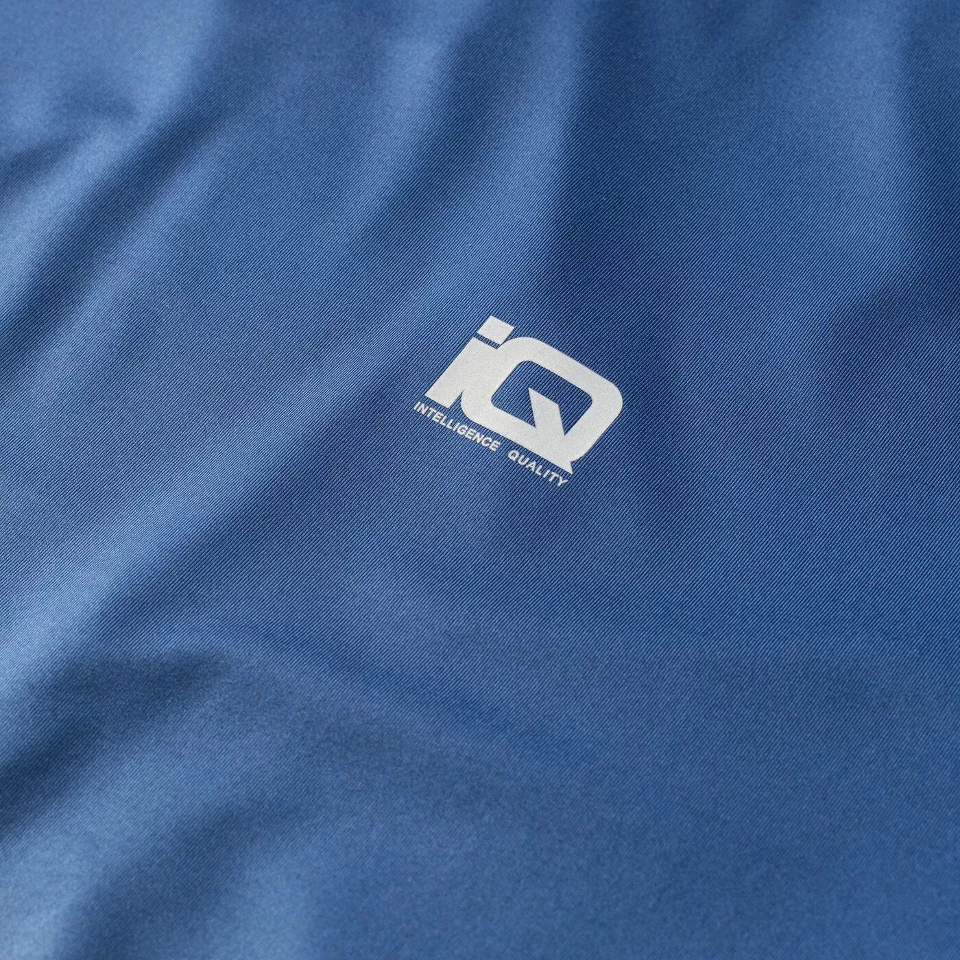 Tricou alergare cu mânecă scurtă barbati IQ INTELLIGENCE ESTISE blue/green