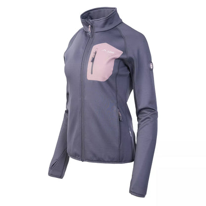 Bluza femei ELBRUS NOMI greystone/elderberry