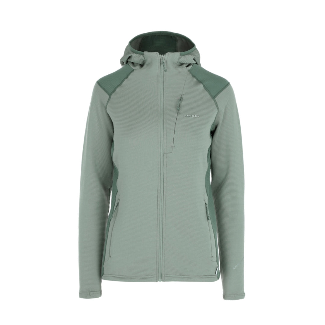 Midlayer femei Viking Birger Hoodie green