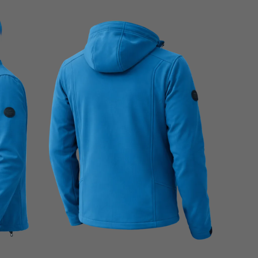 Jacheta softshell Sphere Pro Andrew -impermeabila 10k/5k-albastru