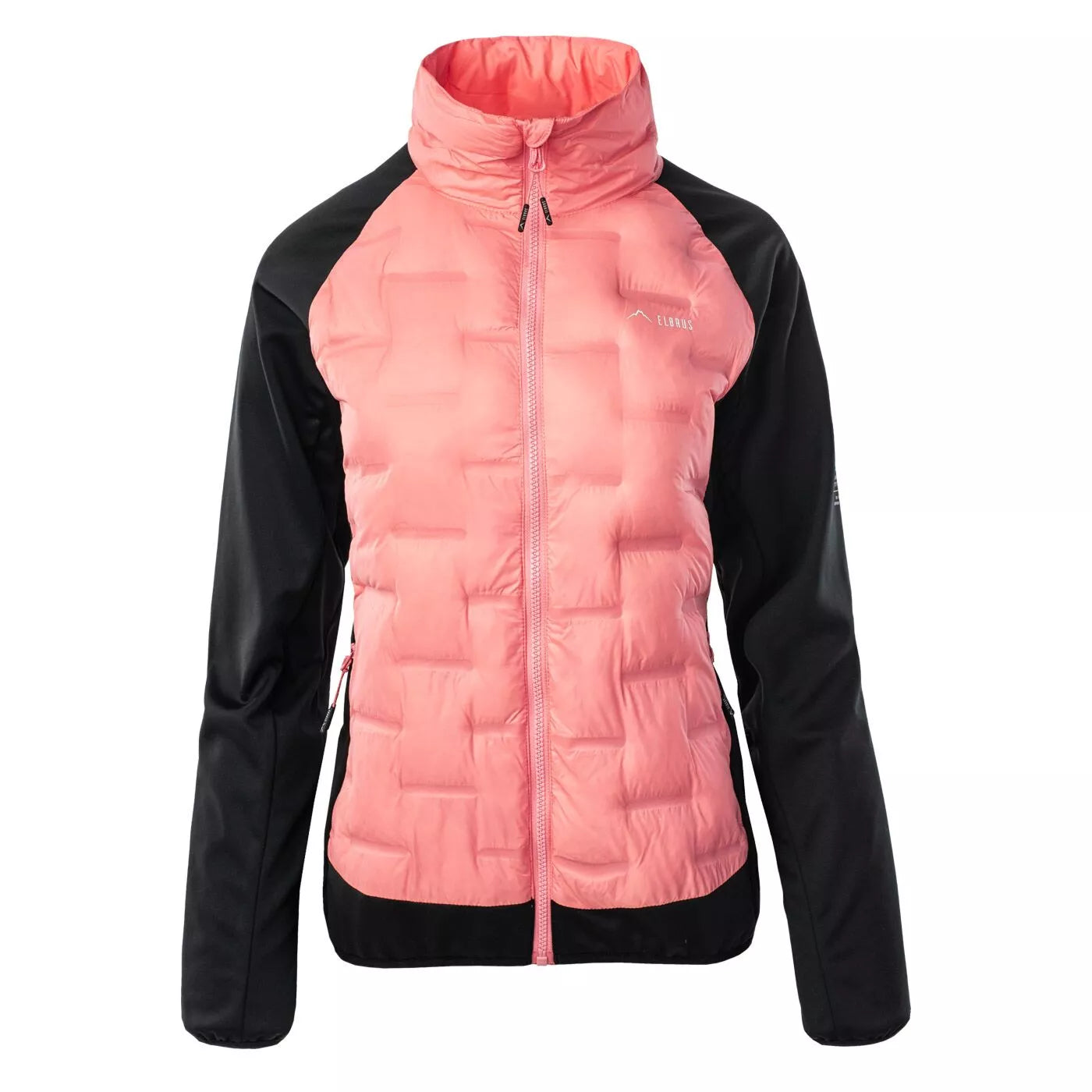 Jacheta hibrid ELBRUS JULIMAR WO'S flamingo pink/black