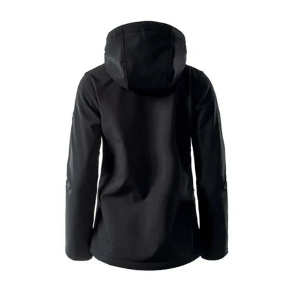Softshell Femei ELBRUS IVER Black/Spicy Orange – Jachetă Tehnică 3L