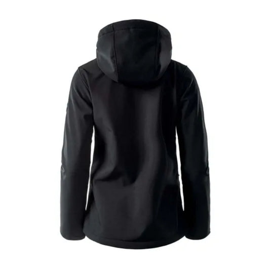 Softshell Femei ELBRUS IVER Black/Spicy Orange – Jachetă Tehnică 3L