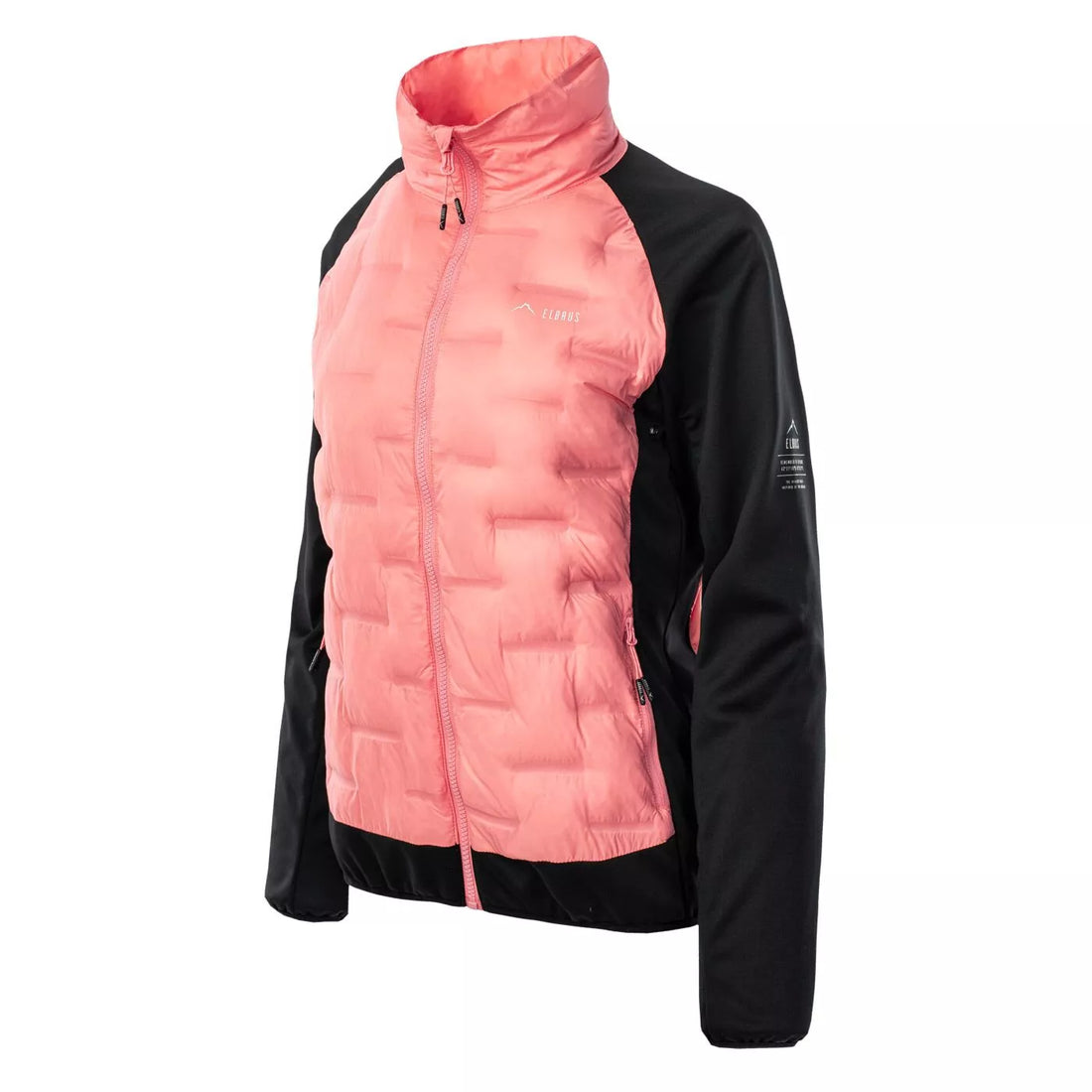 Jacheta hibrid ELBRUS JULIMAR WO'S flamingo pink/black