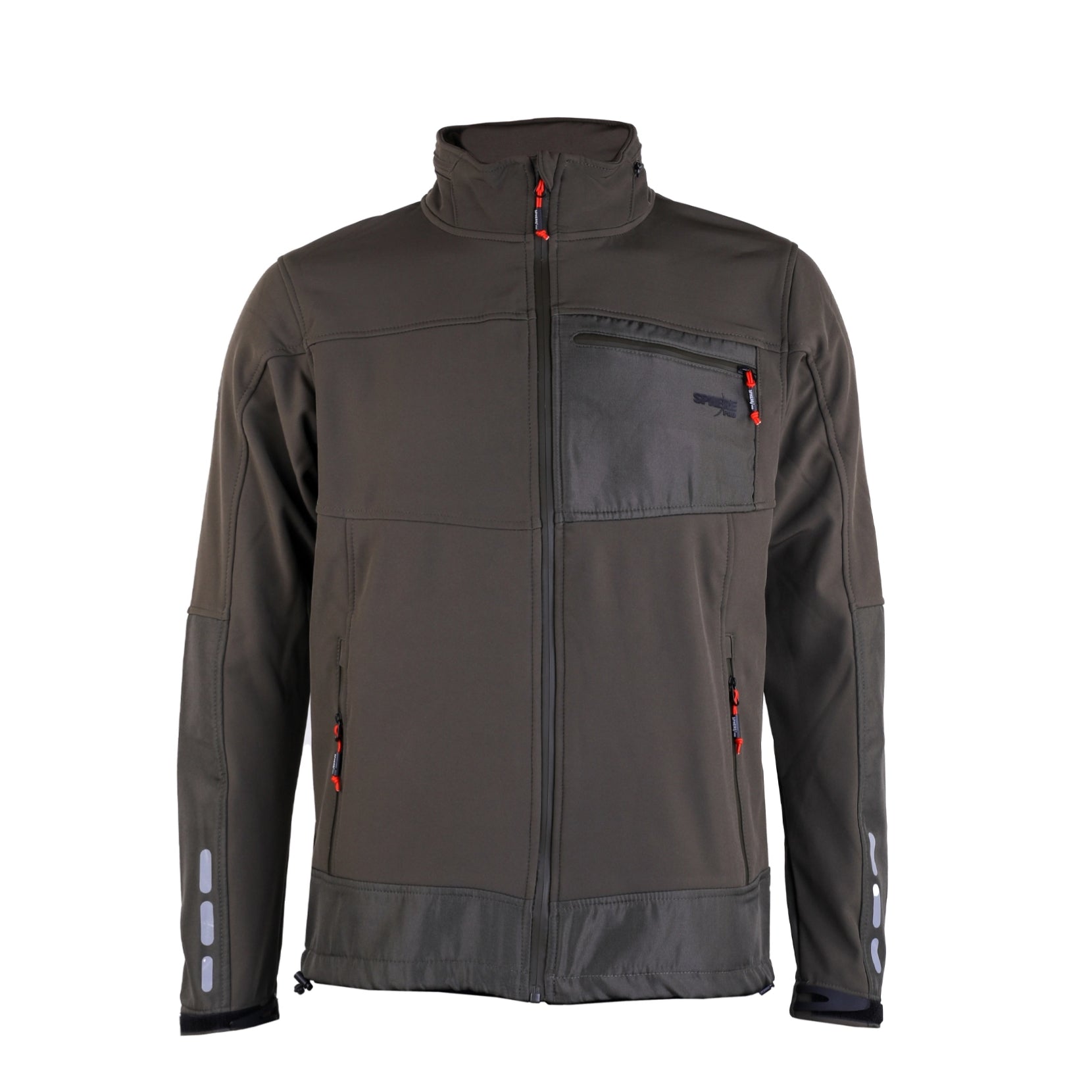 Jacheta softshell bărbați SpherePro Edmund verde/vânătoare