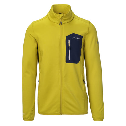 Elbrus Nomi – Bluza Tehnică Bărbați Citronelle/Blue Nights