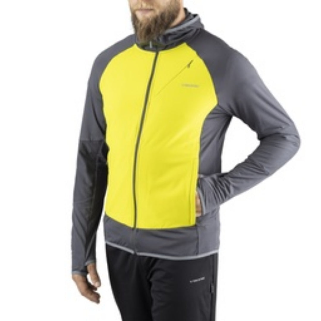 Midlayer bărbați Viking Dimaro Hoodie Yellow/Grey