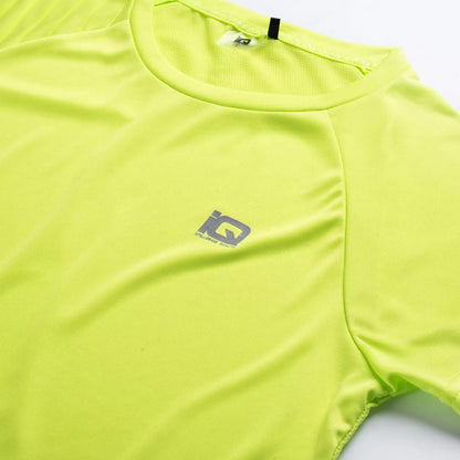 Tricou sport damă HIDA – IQ INTELLIGENCE QUALITY | Uscare rapidă & respirabilitate/yellow