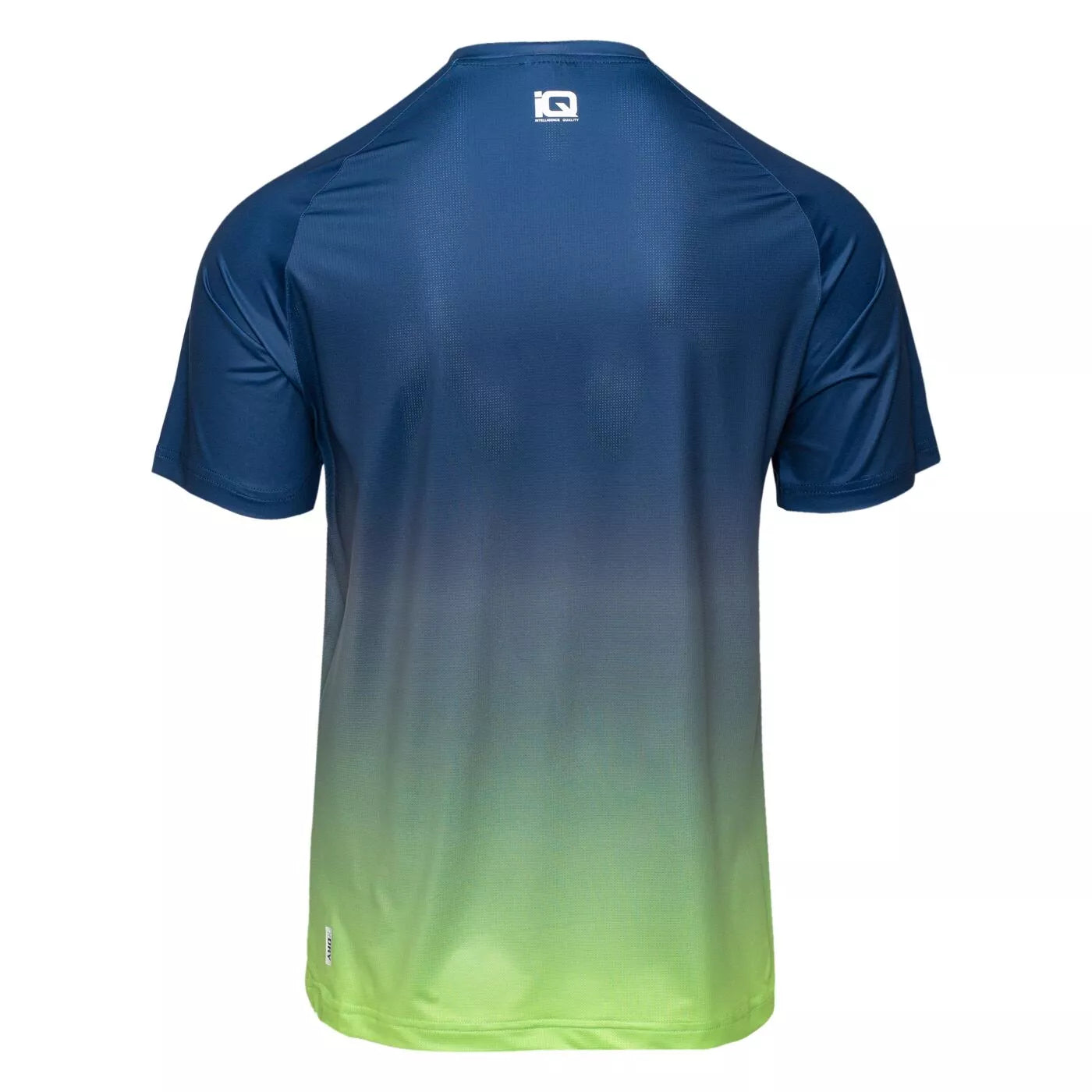 Tricou alergare cu mânecă scurtă barbati IQ INTELLIGENCE ESTISE blue/green