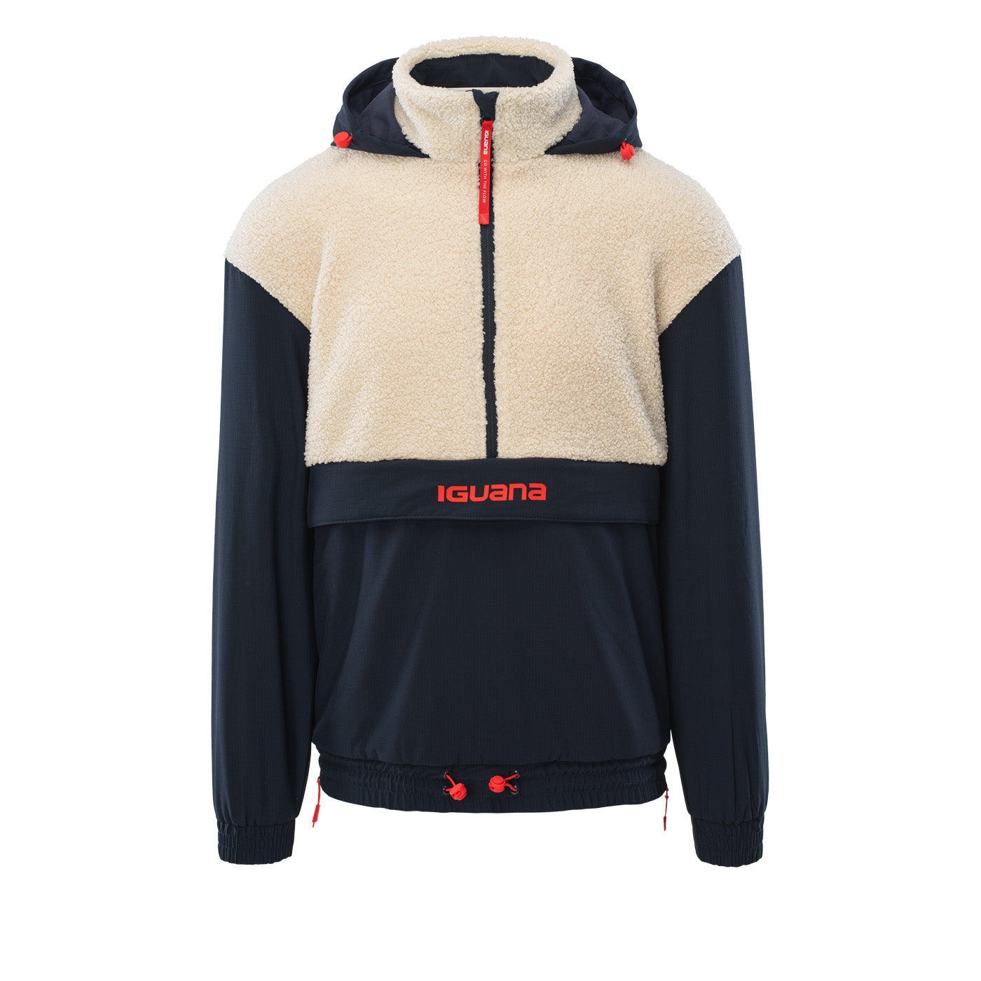 Jachetă Casual Bărbați IGUANA NECKER – Căptușeală Microfleece | Elastan