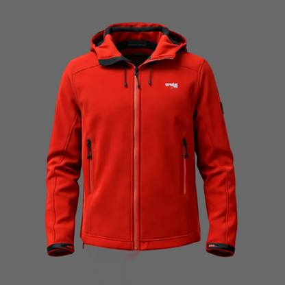 Jacheta softshell Sphere Pro Andrew -impermeabila 10k/5k-rosu