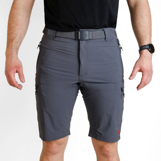 Pantaloni scurti barbati Sphere Pro Kola gris/negro