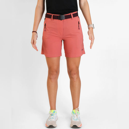 Pantaloni Tehnici Femei SpherePro Romina – Rosa/Ciruela | Ușori, Flexibili, Pentru Drumeție și Sport