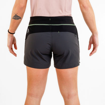 Pantaloni femei SpherePro Jessi 2 in 1 negro/carbon