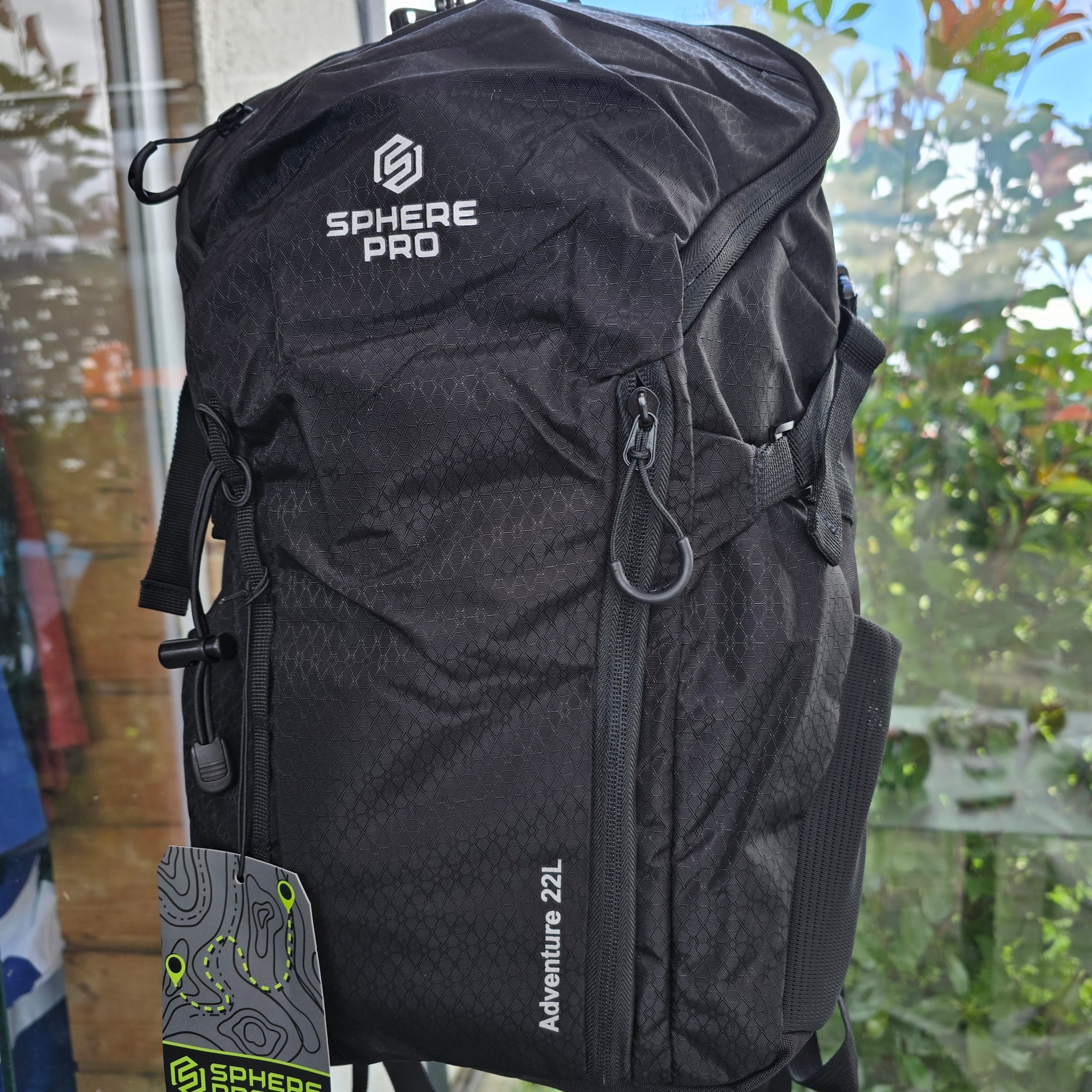 Rucsac trekking, hiking SpherePro Adventure 22L black