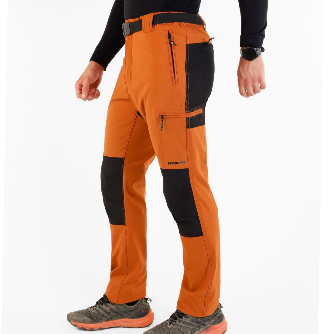 Pantaloni bărbați Sphere Pro Eddy – 3 Sezoane naranja/negro