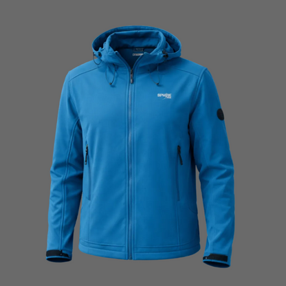 Jacheta softshell Sphere Pro Andrew -impermeabila 10k/5k-albastru