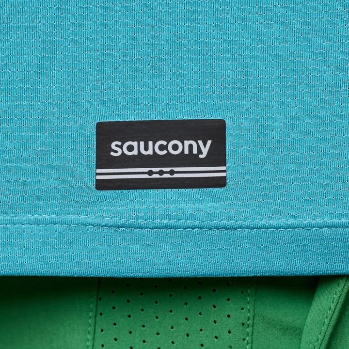 Saucony Stopwatch – Tricou Alergare Bărbați Mânecă Scurtă