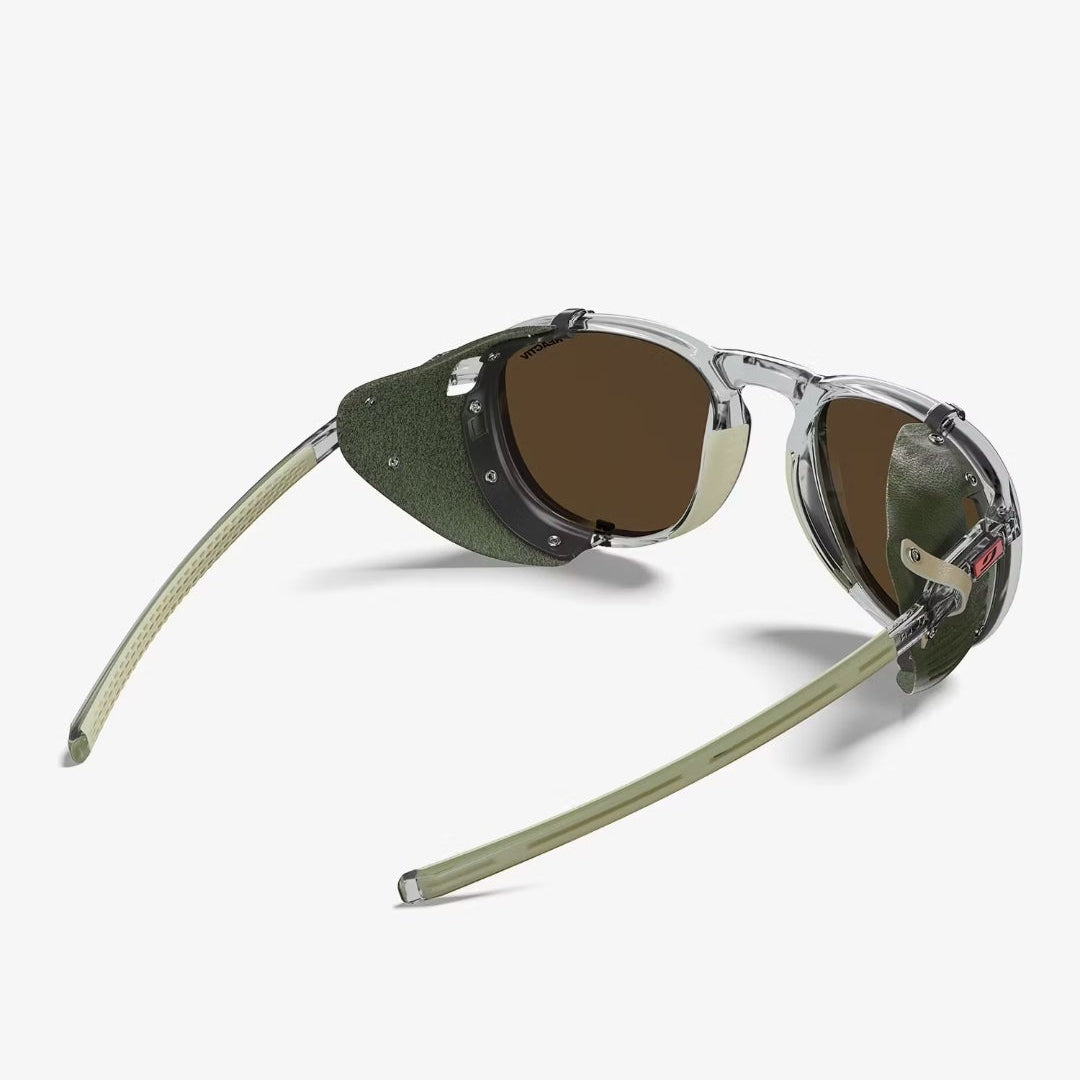 Ochelari de ghețar Julbo Millenium - Reactiv 2-4 - shiny trans.gray/khaki/beige