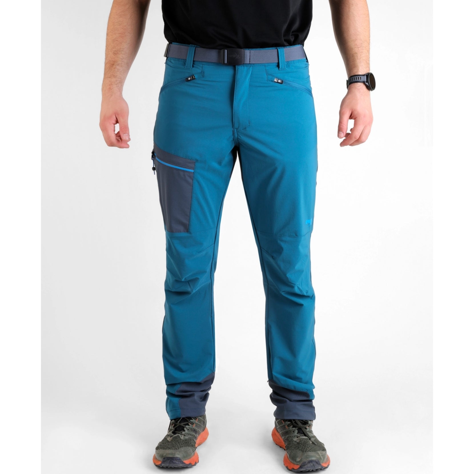 Pantaloni Outdoor Bărbați Sphere Pro Hito  Azul/Coral – Ideali pentru Drumeții și Activități în Aer Liber