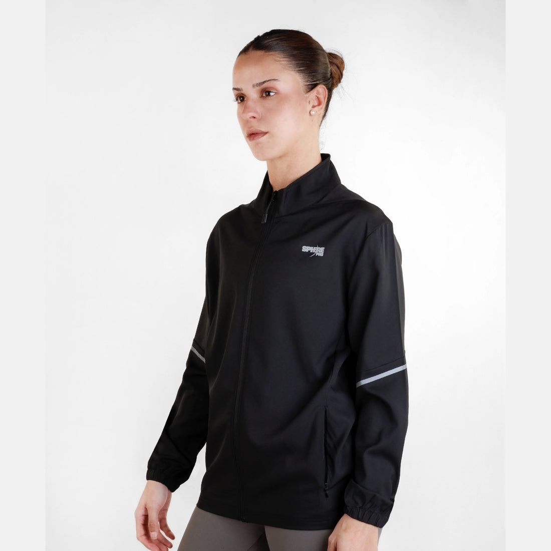 Jacheta trail running femei SpherePro Nora negro