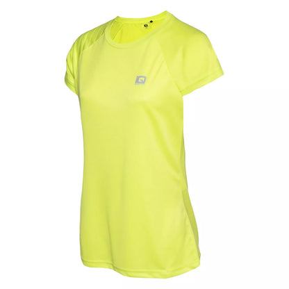 Tricou sport damă HIDA – IQ INTELLIGENCE QUALITY | Uscare rapidă & respirabilitate/yellow