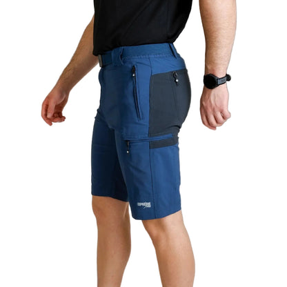 Pantaloni scurți barbati Sphere Pro Kola azul/carbon-trekking/hiking
