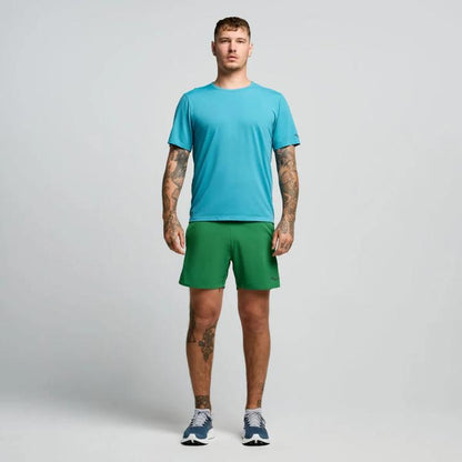Saucony Stopwatch – Tricou Alergare Bărbați Mânecă Scurtă