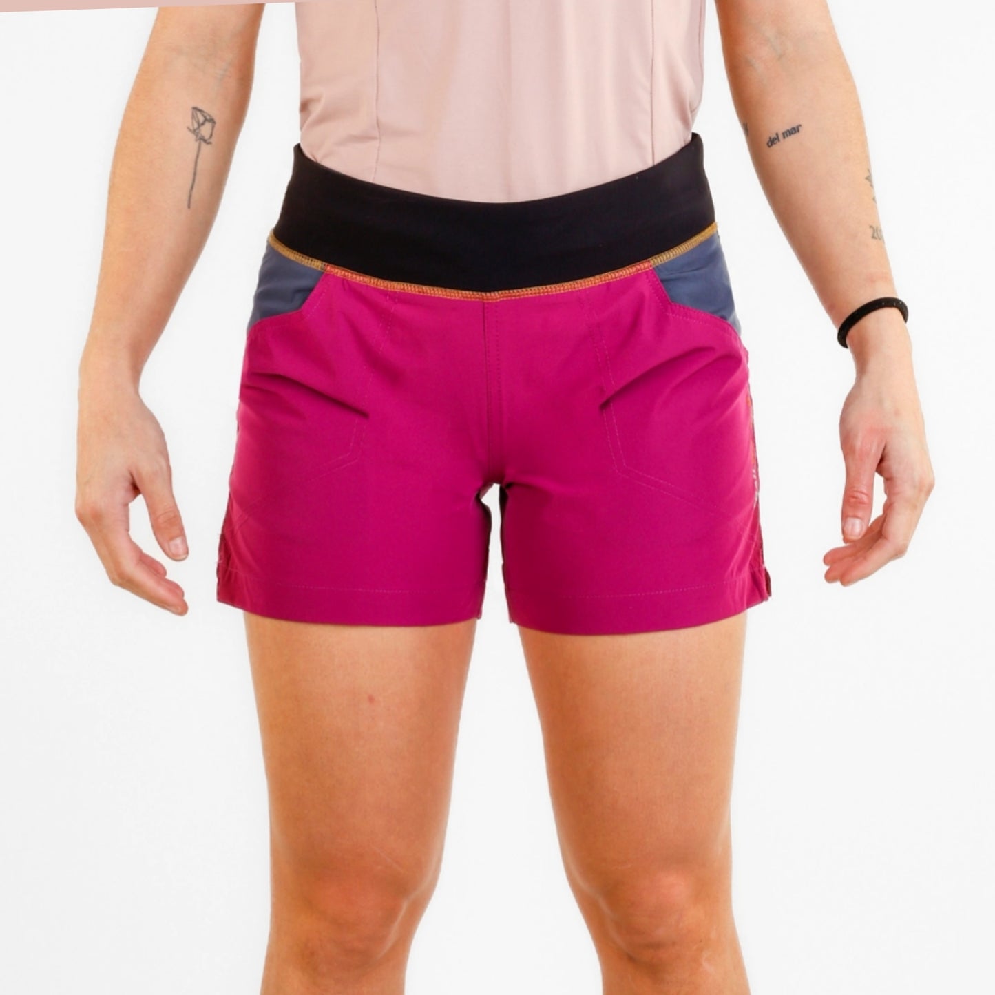 Pantaloni femei SpherePro Jessi 2 in 1 dalia/gris